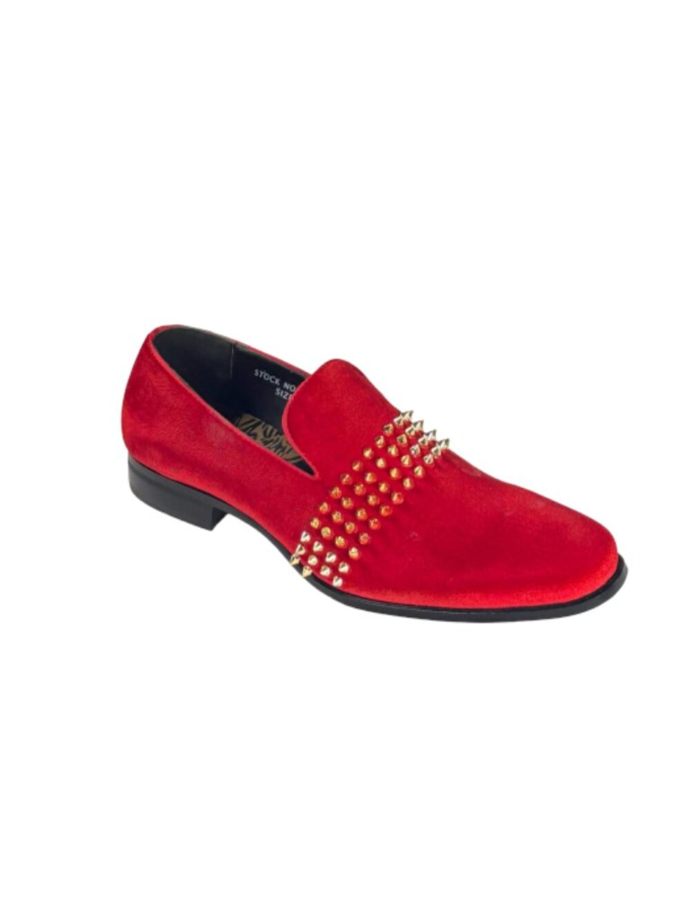 After Midnight 6787 Fire Red Smoking Spike Studs - Picture 2 of 4